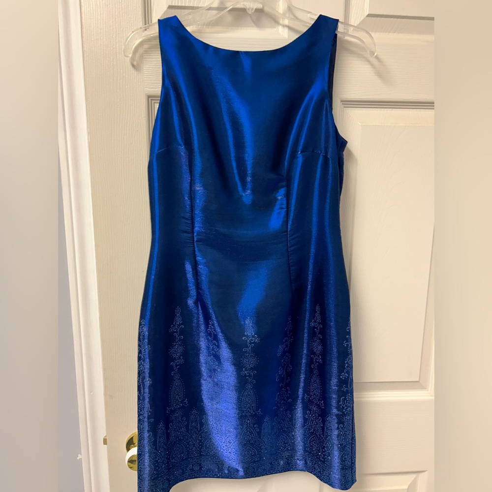 CDC Petites Navy Blue Dress